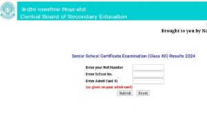 CBSE 12th Class Result